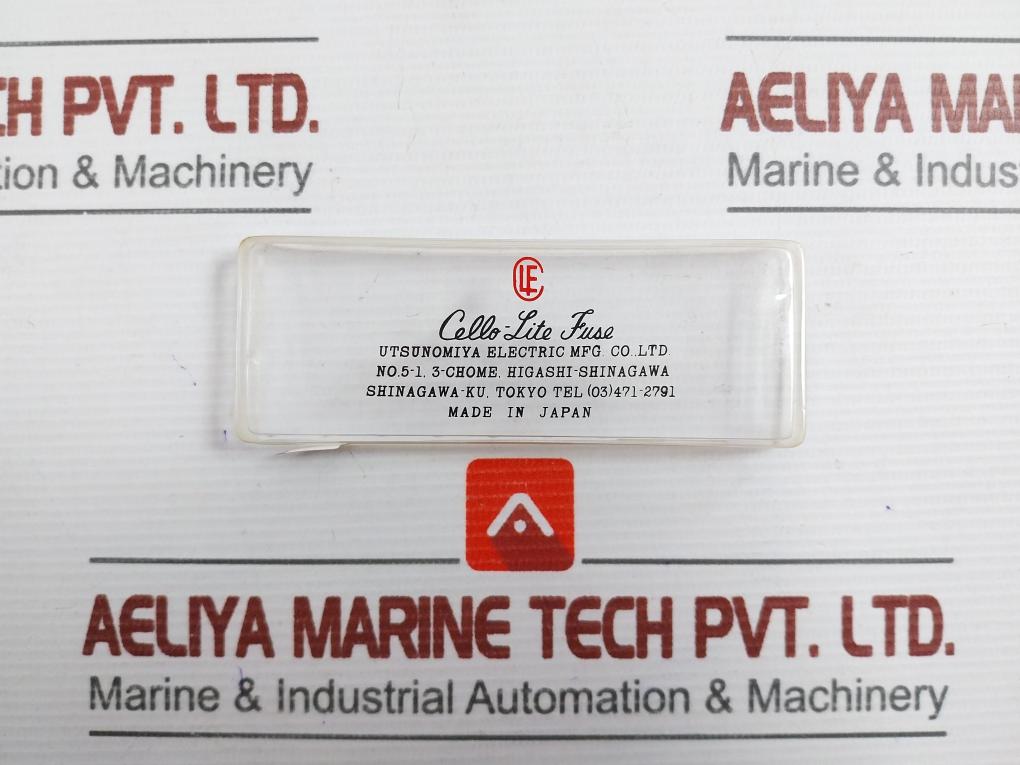 Lot Of 9X Utsunomiya Electric Nc0 Cello-lite Fuse Ac. 500V