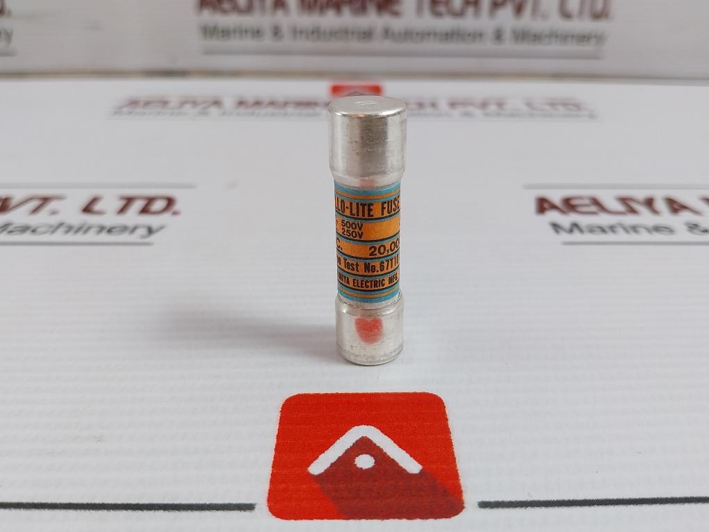 Lot Of 9X Utsunomiya Electric Nc0 Cello-lite Fuse Ac. 500V