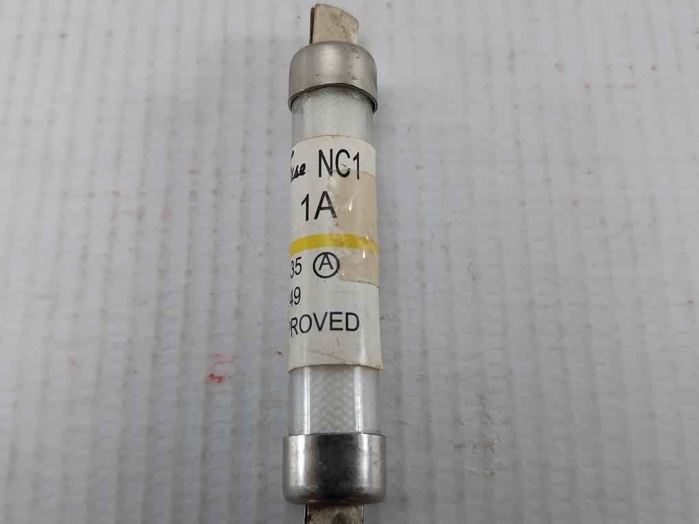 Lot Of 9X Utsunomiya Electric Nc1 Cartridge Fuse 1 A Ac 500V