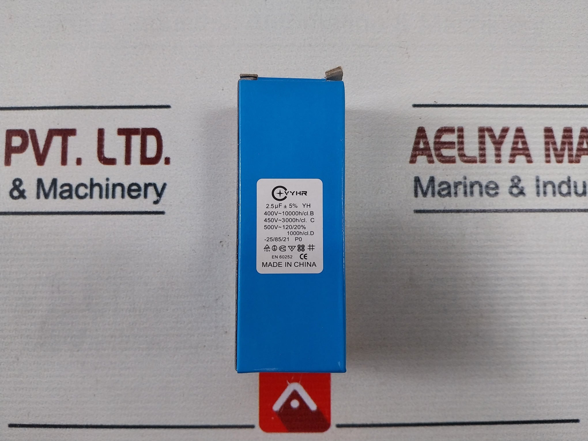 Lot of 9X VYHR 2.5µF ±5% YHR Motor Capacitor 500V