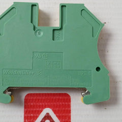 LOT of 9X WEIDMULLER WPE 6 Pe Terminal block