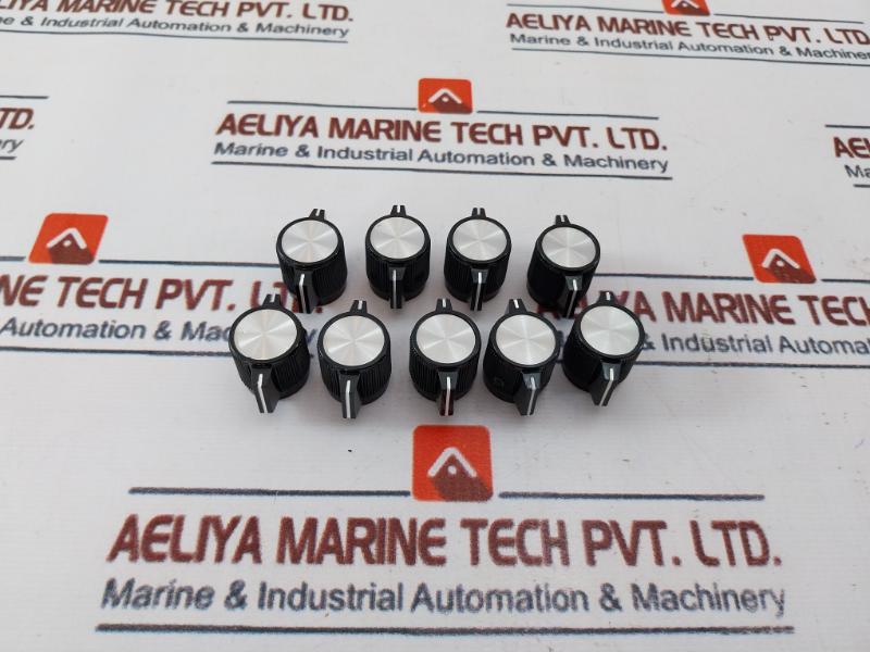 Lot of 9X Gai-Tronics N-99120 Knob Switch 1/4in Shaft Pointer