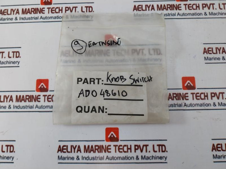 Lot of 9X Gai-Tronics N-99120 Knob Switch 1/4in Shaft Pointer