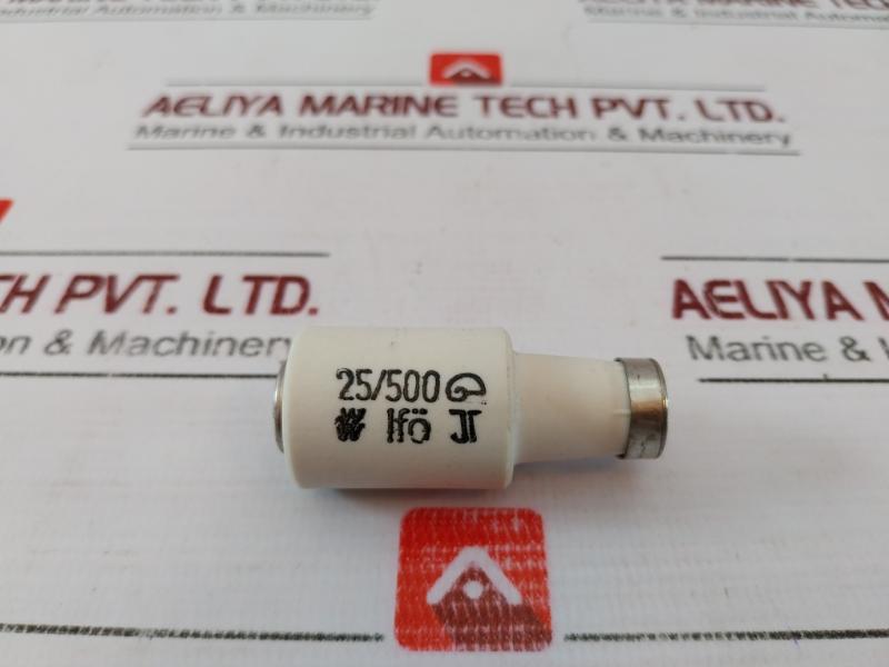 Lot of 9X IFO Electric 25/500 Bottle Fuse 25A