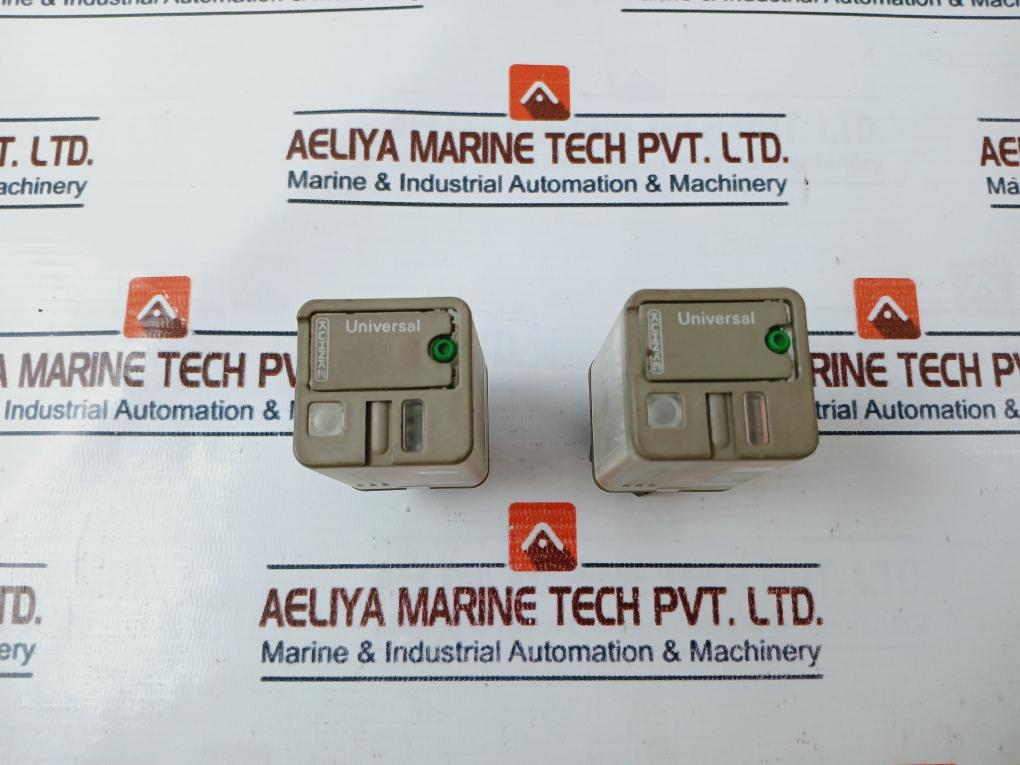 Lot of 4X Kuhnke UF2-24VDC 1 Universal Relay 10A 250VAC