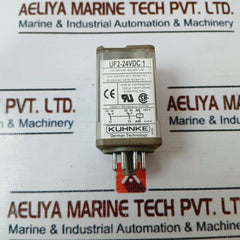 Lot of 4X Kuhnke UF2-24VDC 1 Universal Relay 10A 250VAC