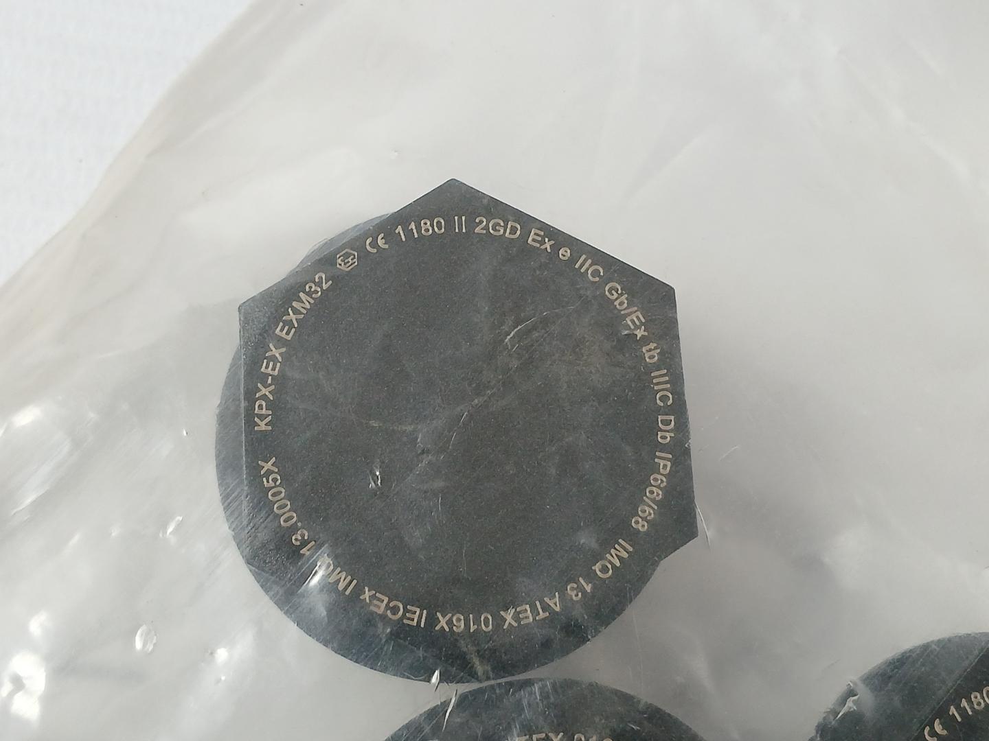 Lot Of 10X Abb Exm32 Stopping Plug Kpx-ex