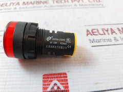 Lot of 10X JIANGSU SHUANGKE ELECTRICAL AD56-22DS Signal Led Red Indicator Light