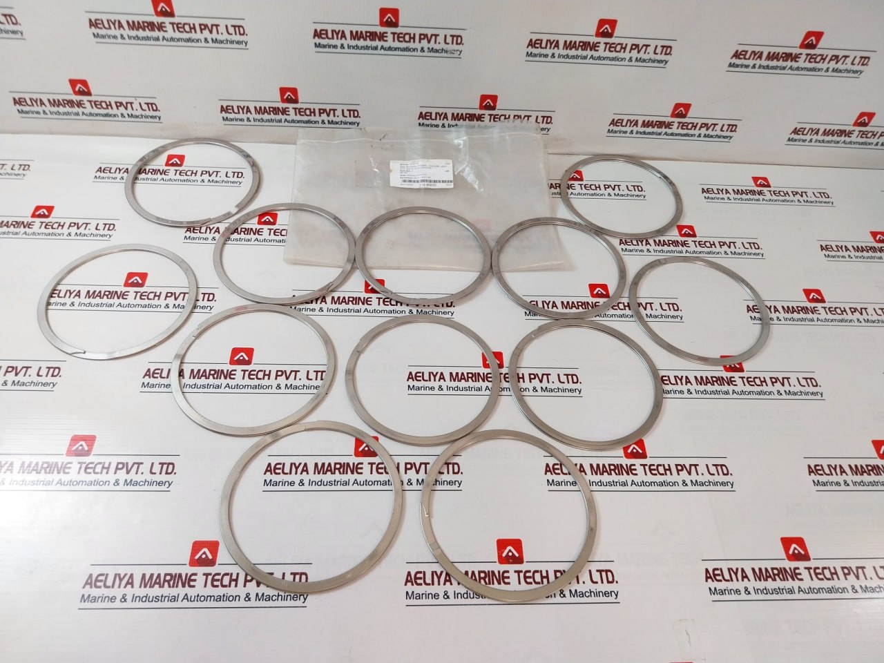 Lot Of 12X Vetco Kfds-500 Diverter Stainless Steel Heavy Duty Internal Ring