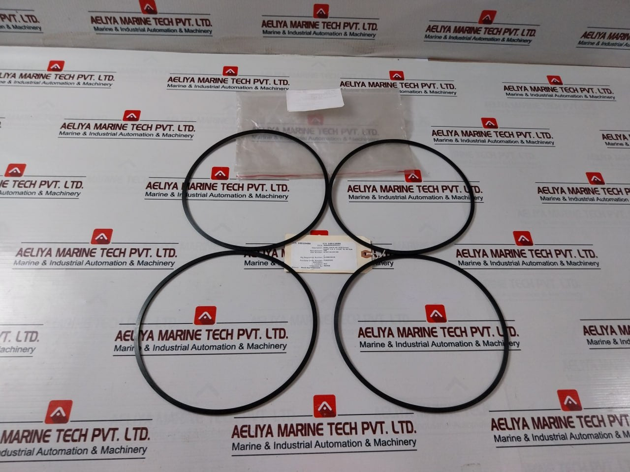 Lot Of 12X Vgi 8-447 N1444-90 Back-up Ring Size 8-447