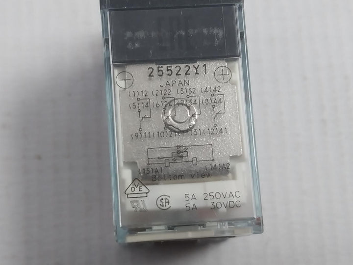 Lot of 19X OMRON MY4N-D2 Power Relay 24VDC
