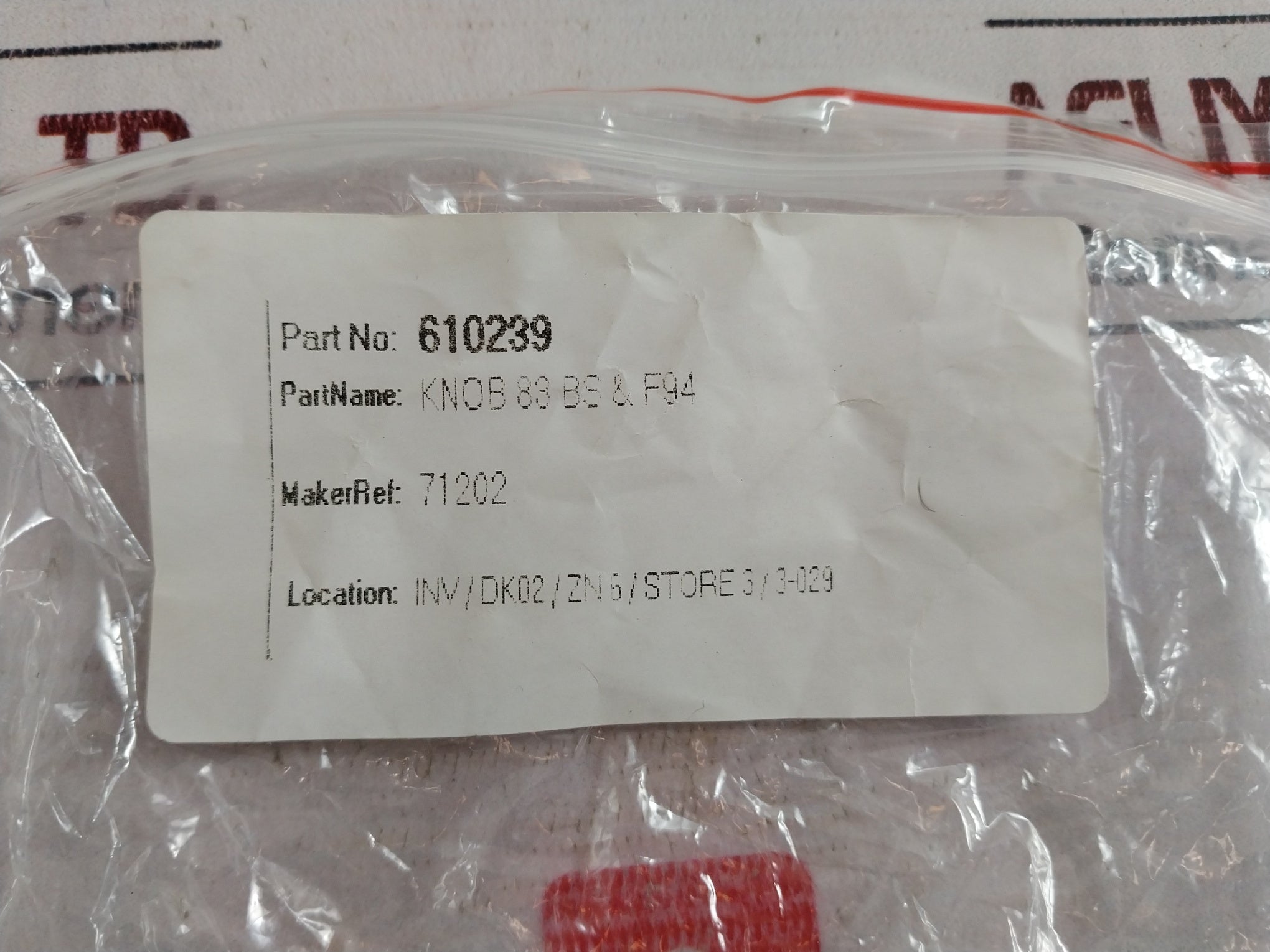 Lot of 2X 610239 Knob 83 Bs & F94 Selector Rotary Switch