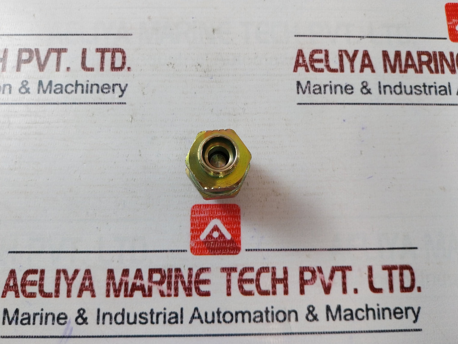 Lot Of 2X Ermeto 0.5 Threaded Male Stud Coupling