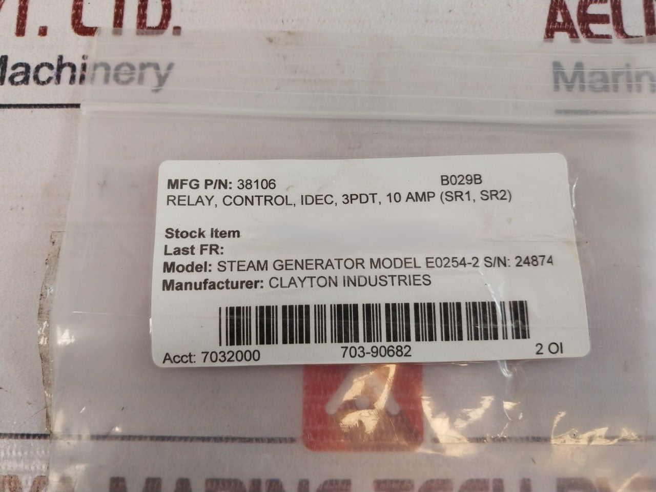 Lot Of 2X Idec Rh3B-u Relay Control 10A 240 Vac 38106