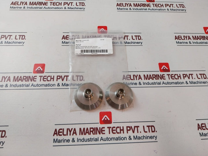 Lot of 2X IMI BAILEY BIRKETT 018435-226 Aflas Disc Pressure Relief Valve