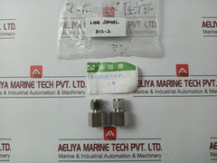 Lot Of 2X Lok Fc-10-4Pt Tube Fitting For 6 Ww Pressure Gauge Union