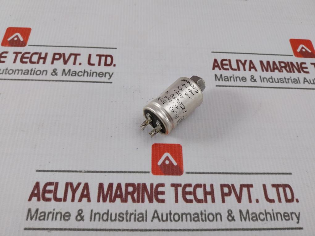 Lot Of 2X Roe Elko-ey/B Capacitor 2200Mfd