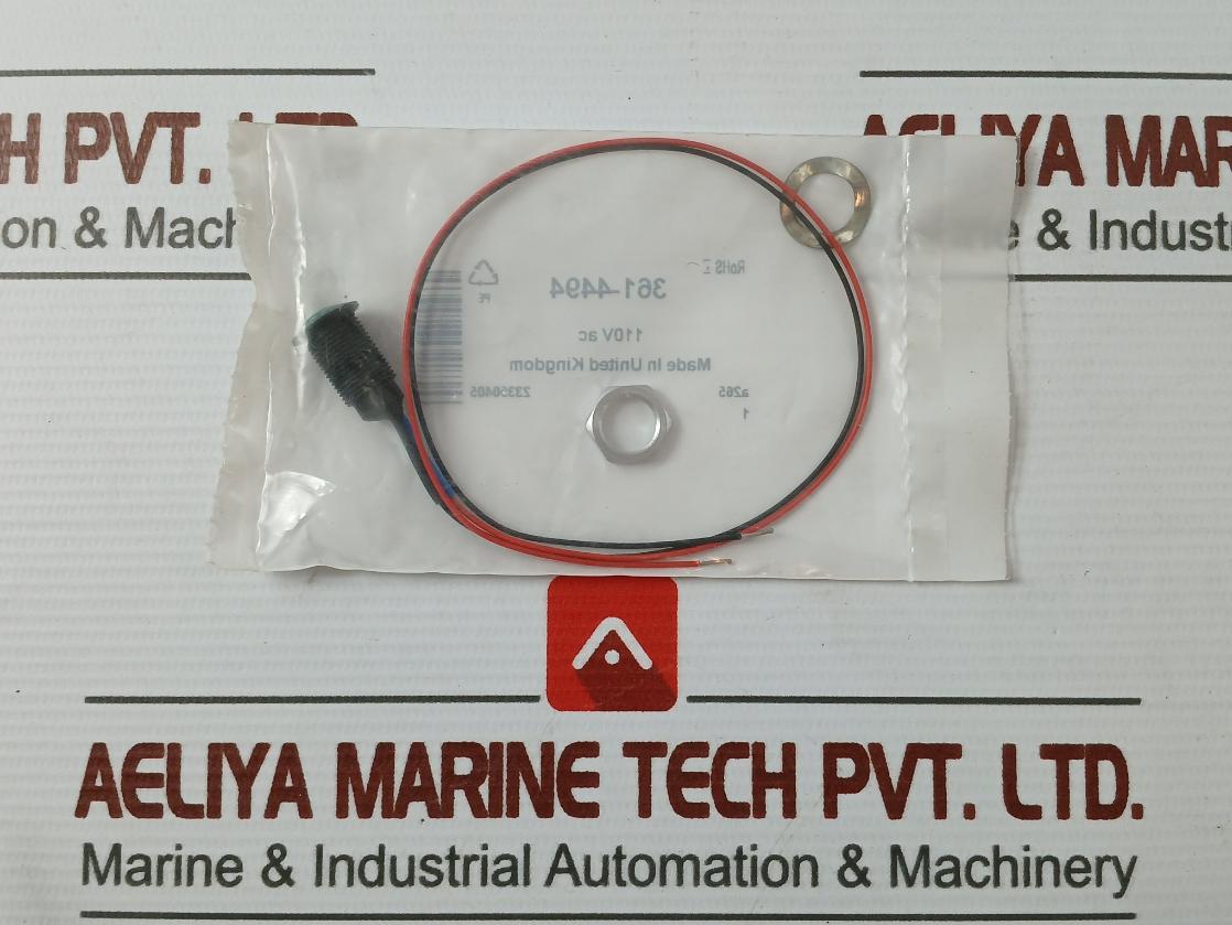 Lot Of 2X Rs 361-4494 Oxley Green Panel Mount Indicator 110V Ac