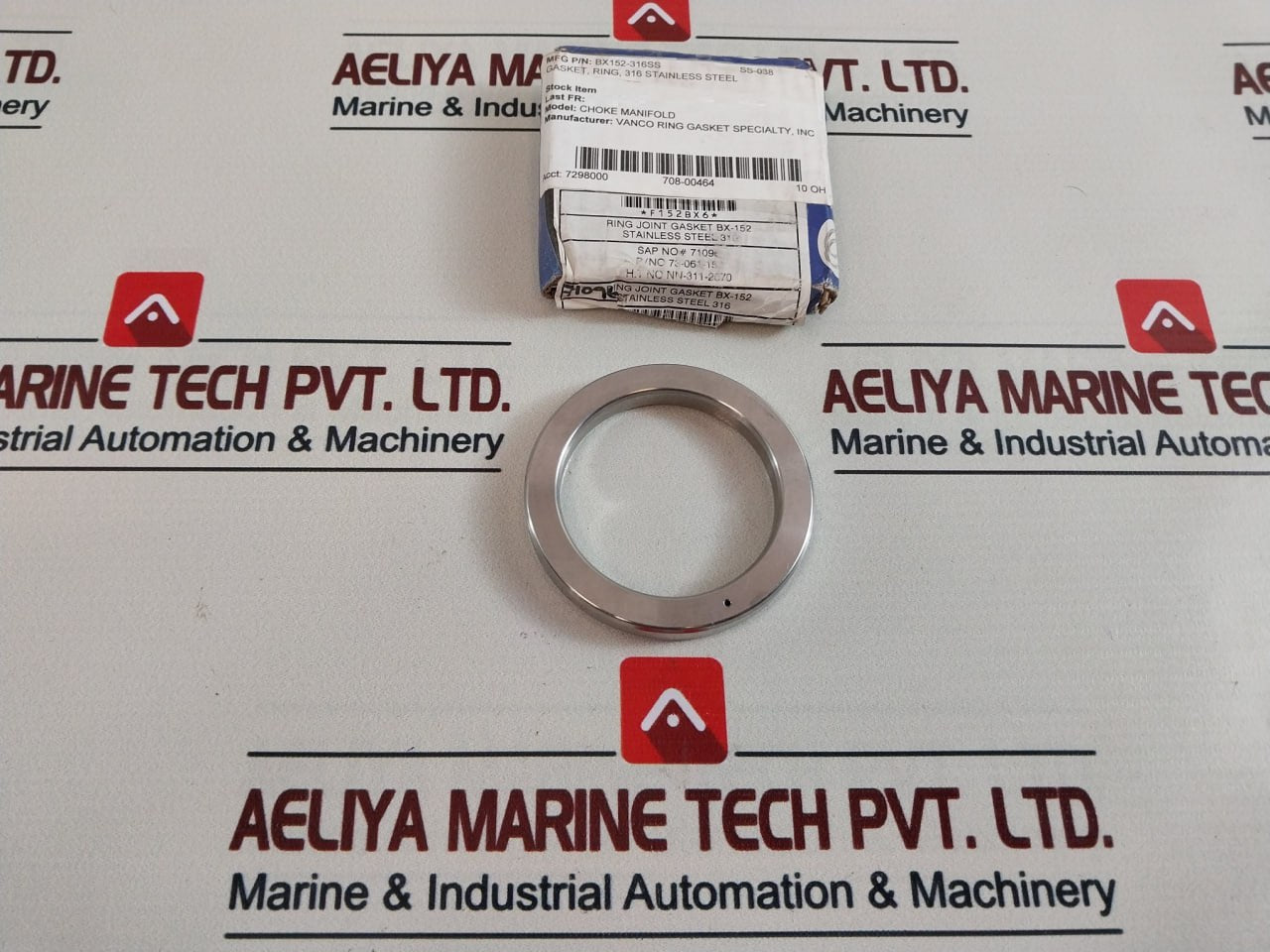 Lot Of 2X Sara-sae 6A-0984 Ring Joint Gasket Bx152-316Ss