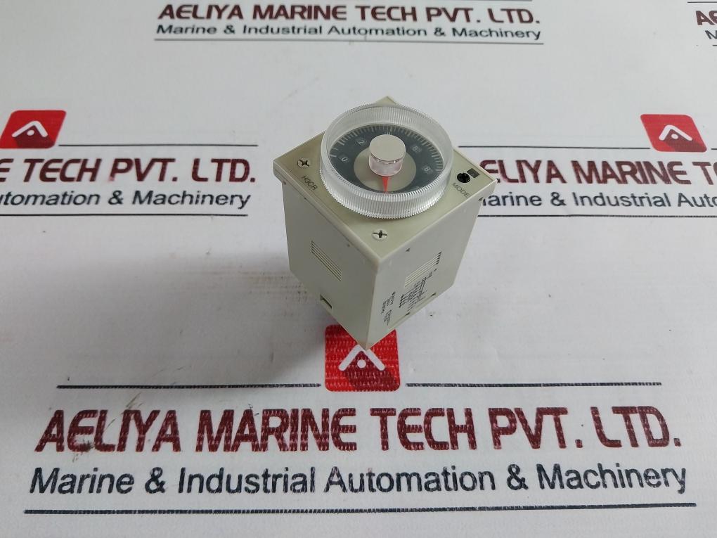 Lot Of 2x Omron H3cr-a Electronic Timer 24vdc/ac 5a 250vac