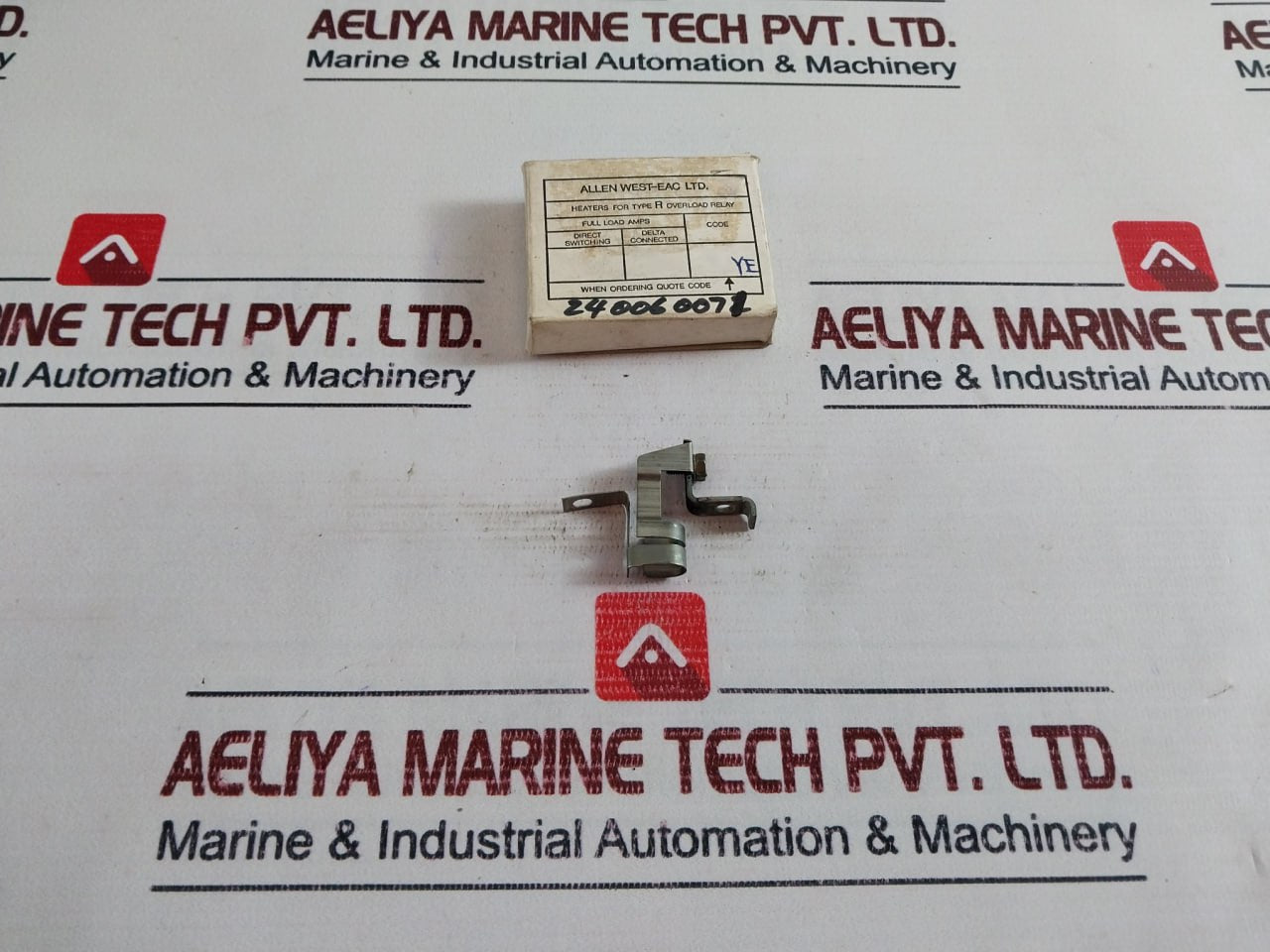 Lot Of 3X Allen West-eac Ye Heater For Type R Overload Unit