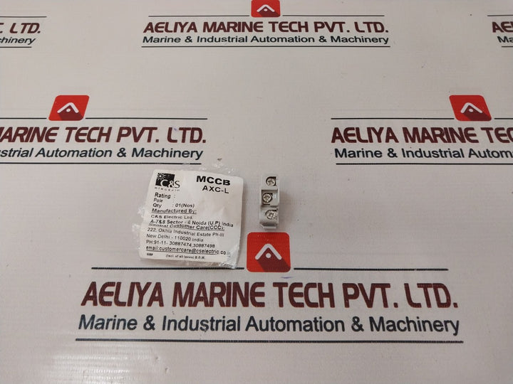 Lot Of 3X C&S Electric Axc-l Moulded Case Circuit Breaker