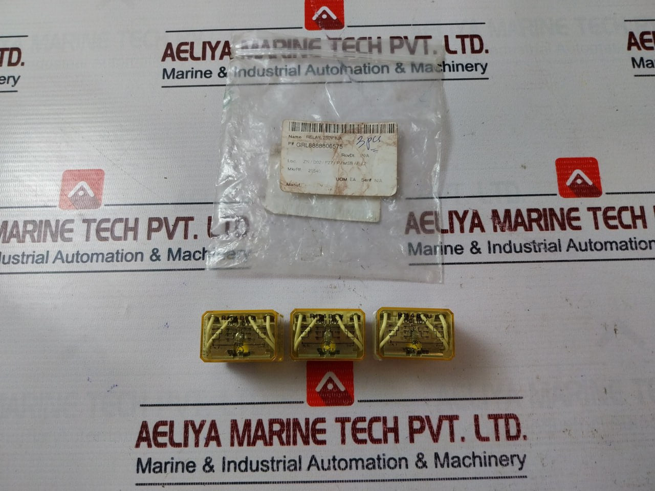 Lot Of 3X Idec Rh4B-u Power Relay Dc110V 250V 10A Grl8888806575