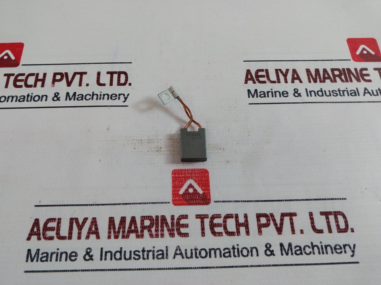 Lot Of 3X Mersen Cg651 Carbon Brush A1