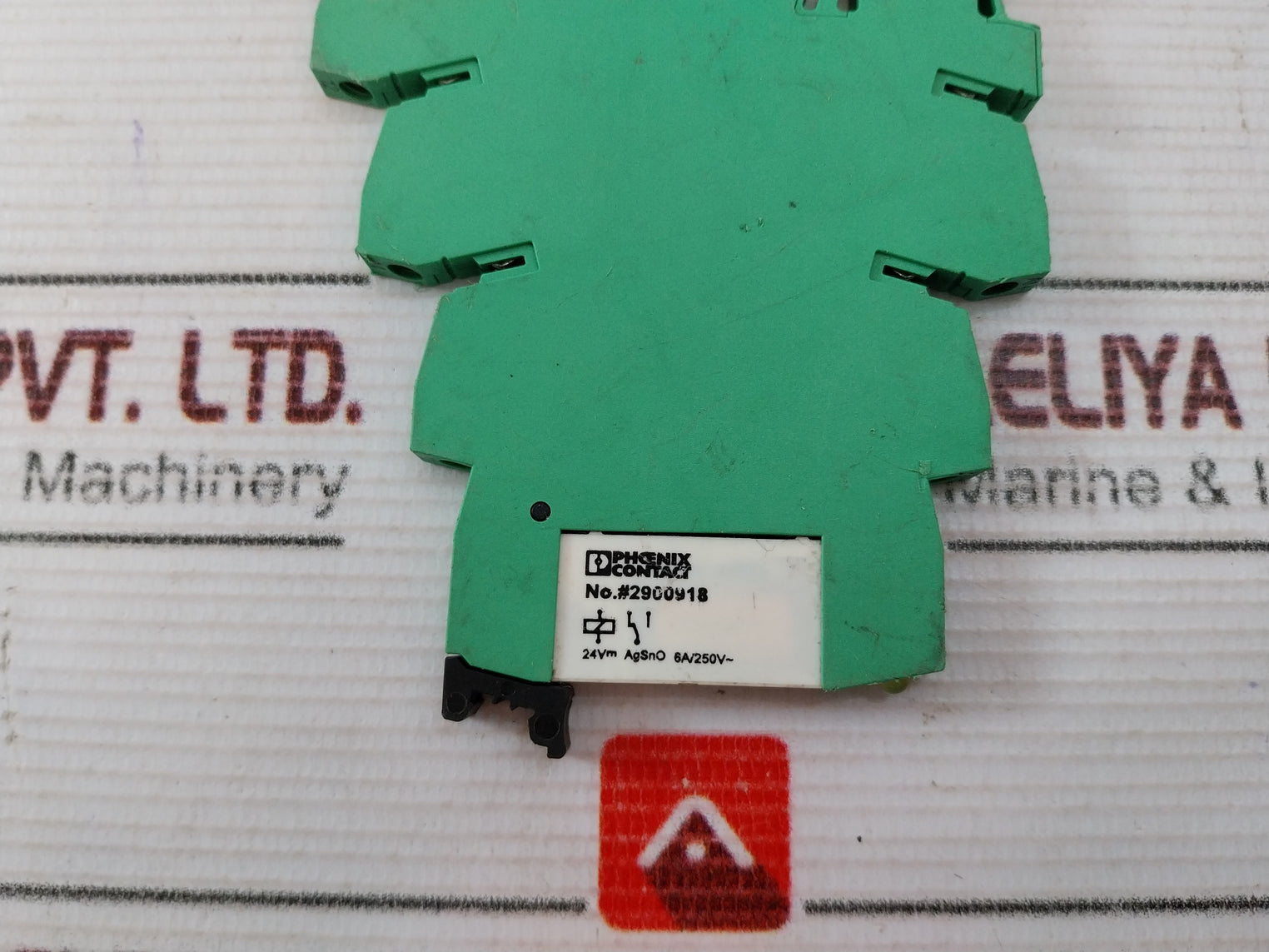 Lot Of 4X Phoenix Contact Plc-bsc-24Dc/21 Relay Base 29 66 016 250Vac/6A 24Vdc