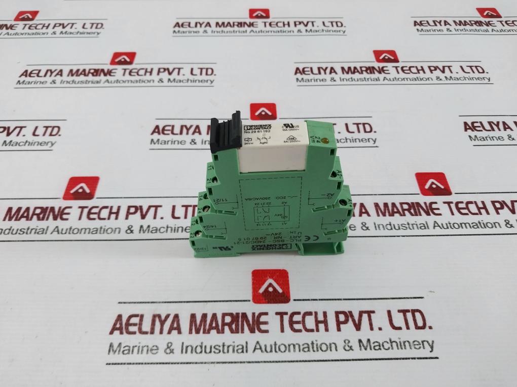 Lot Of 3X Phoenix Contact Plc-bsc-24Dc/21-21 State Relay Base Module 2967015