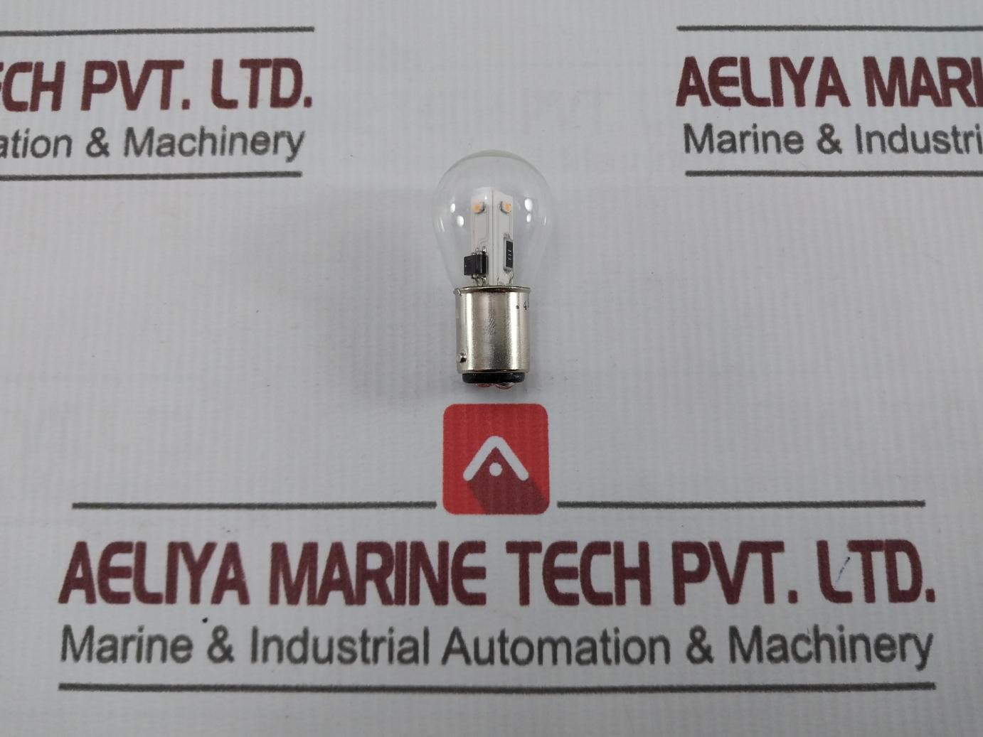 Lot Of 3X Riken Light Bulb S25,24V,4Led