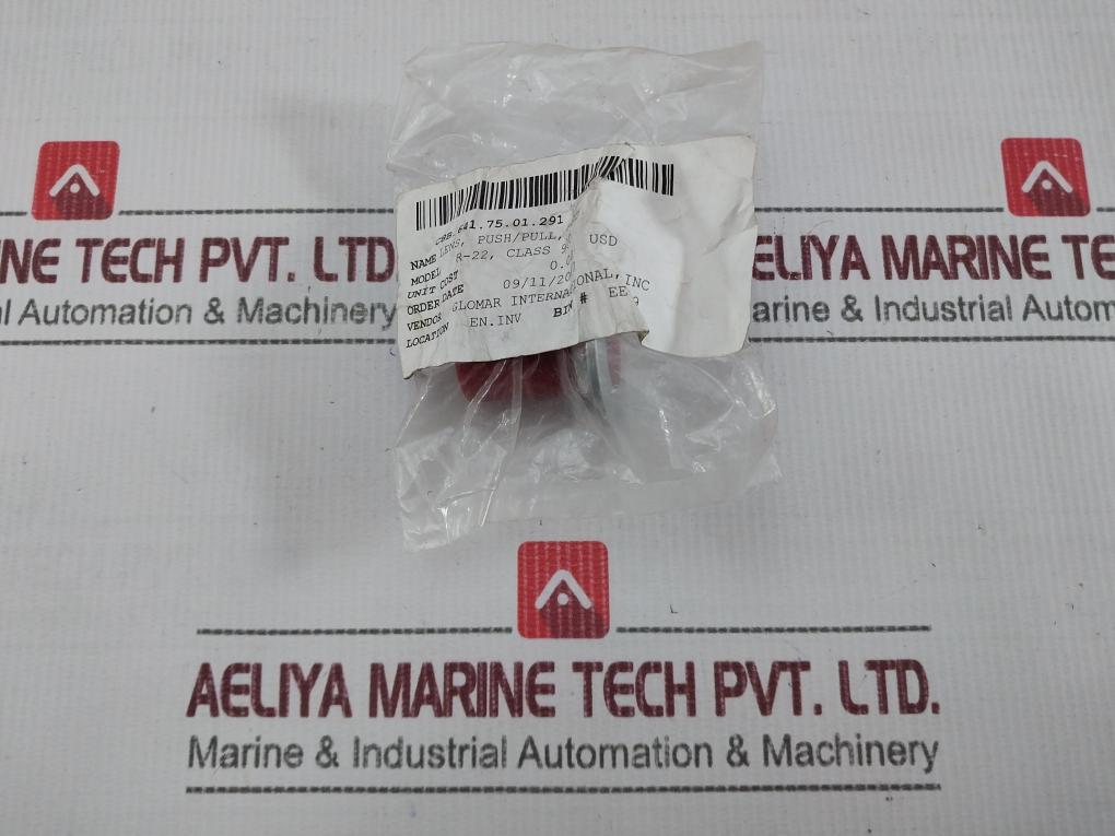 Lot Of 3X Senasys Ptyz13 Push Pull Red Lens Cap