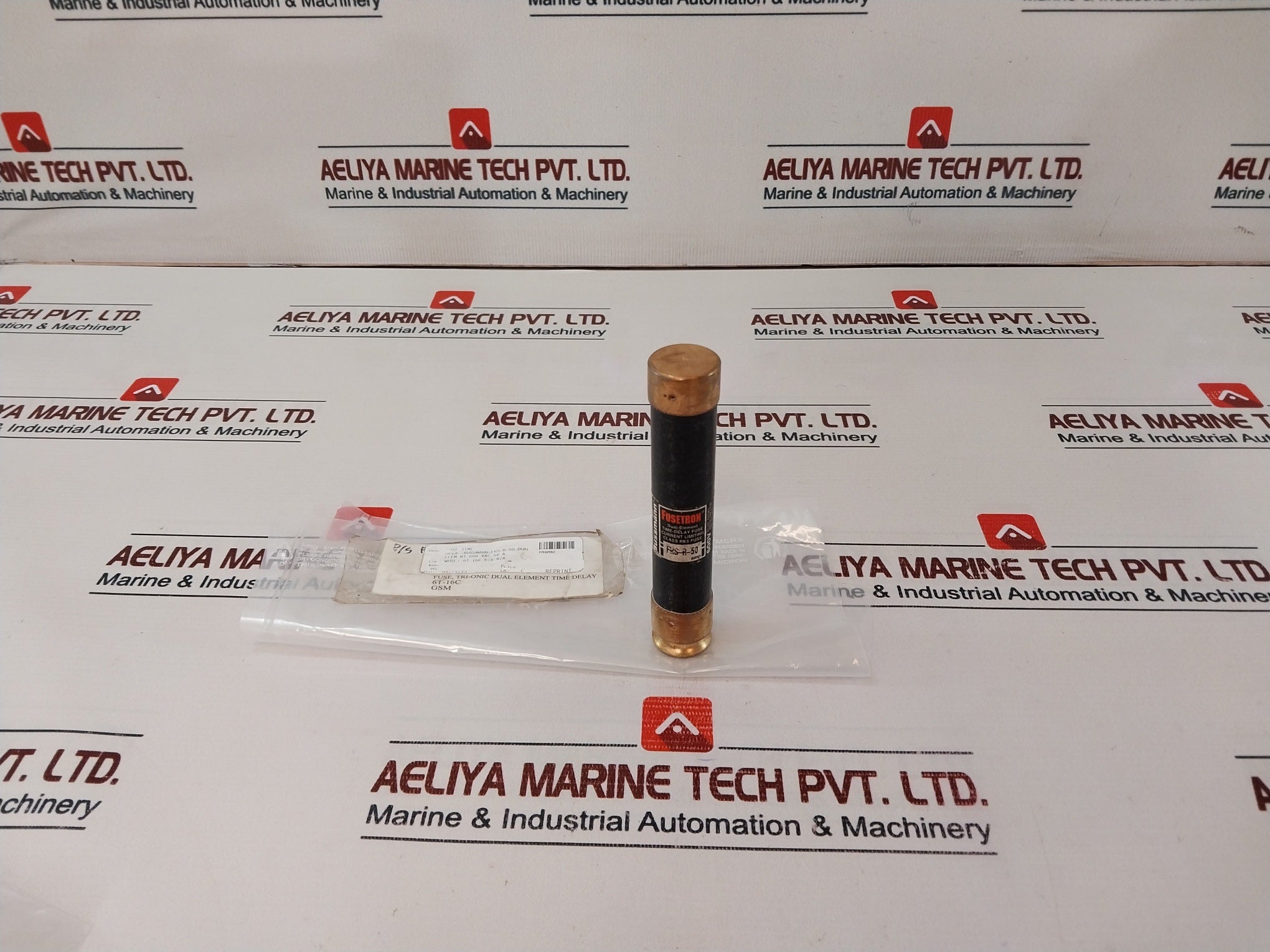 Lot Of 4X Cooper Bussmann Frs-r-50 Fusetron Dual-element Time-delay Fuse