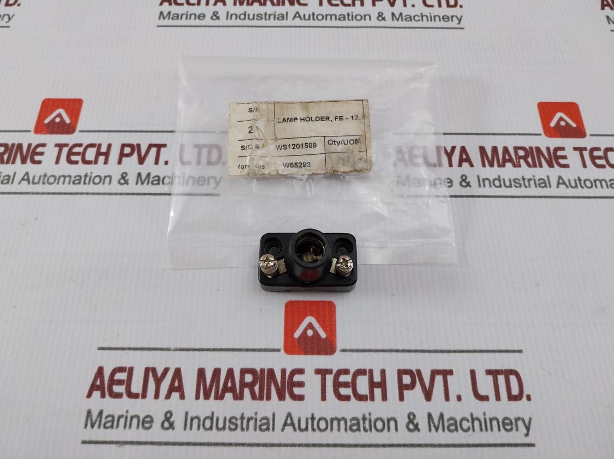 Lot Of 4X Fe-12 Lamp Holder W55293