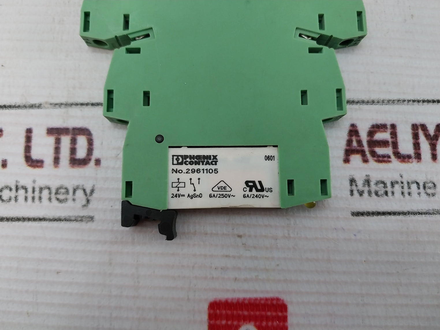 Lot Of 5X Phoenix Contact Plc-bsc-24Dc/21 Relay Base 250Vac/6A, 24V, 29 66 01 6