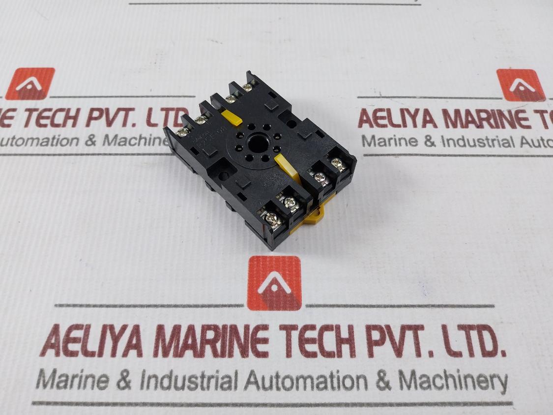 Lot Of 5X Omron P2Cf-08 Din Rail Relay Socket 10A 250Vac Resistive