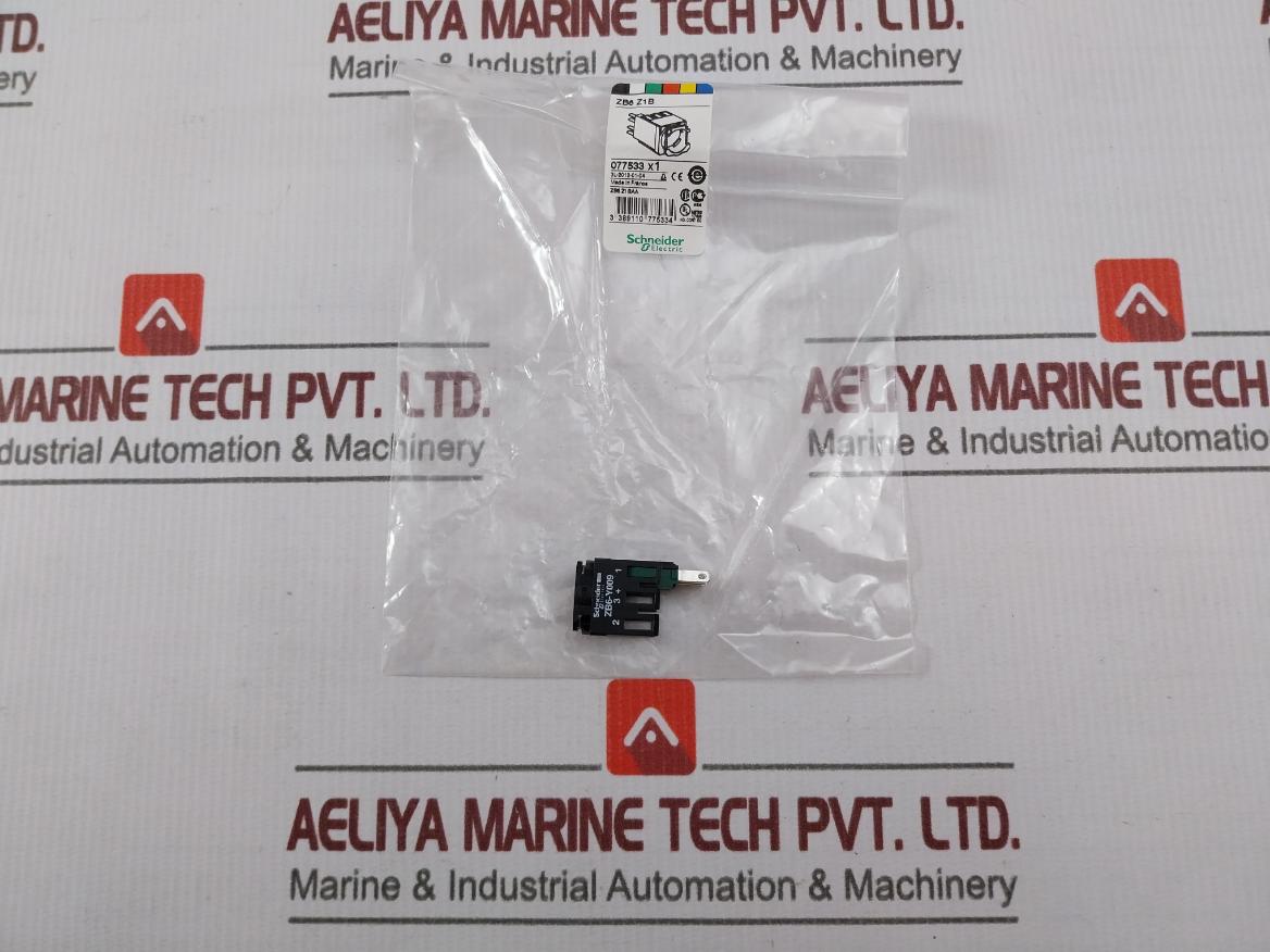 Lot Of 5X Schneider Electric Zb6 Z1B Contact Block 1No Faston Connect 077533 X1