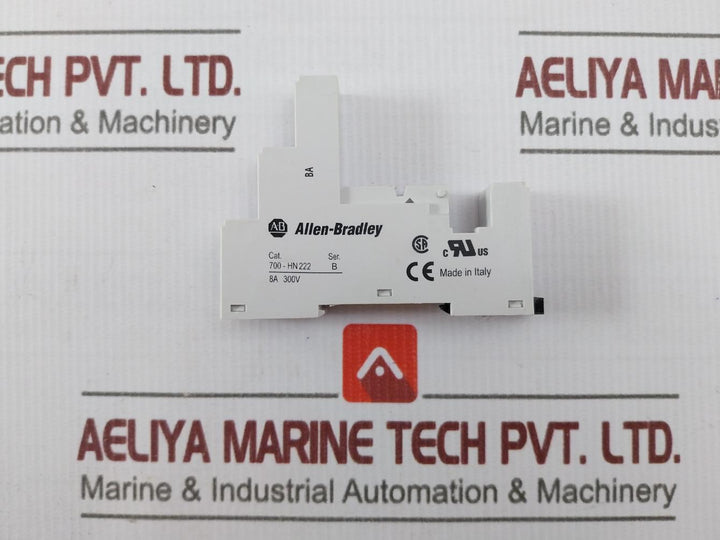 Lot of 6X ALLEN-BRADLEY 700-HN222 Screw Terminal Relay Socket 8A 300V