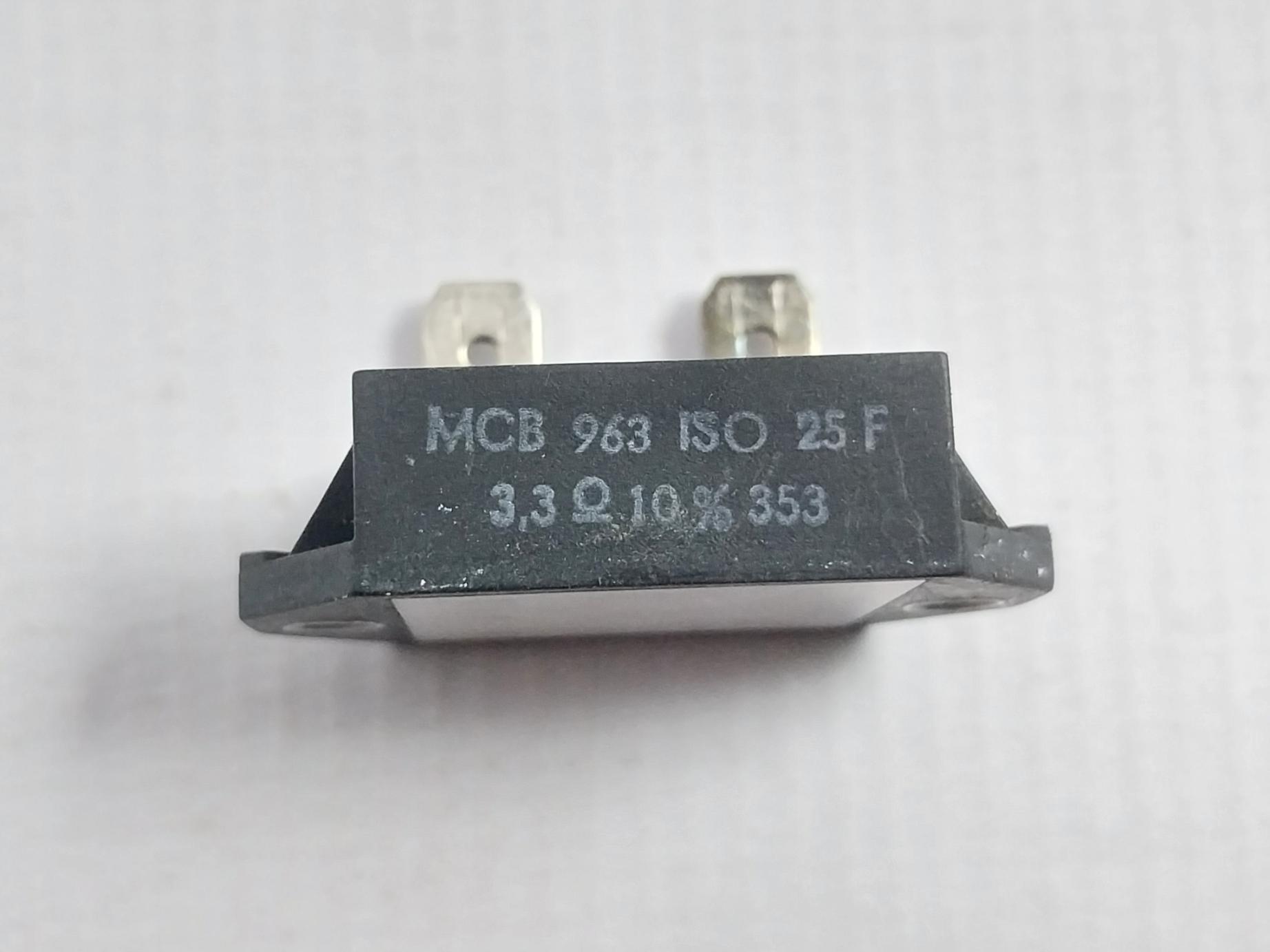 Lot of 6X MCB 963 Bridge Rectifier ISO 25 F