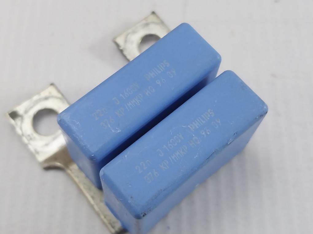 Lot Of 6X Philips 376 Kp/Mmkp Capacitor 1600V.