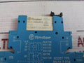 Lot of 7X FINDER 93.01.7.024 DIN Rail Relay Socket 6A 250V