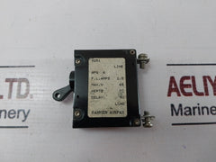 Lot of 5X Sanken Airpax APG 6 Panel Mount Circuit Breaker