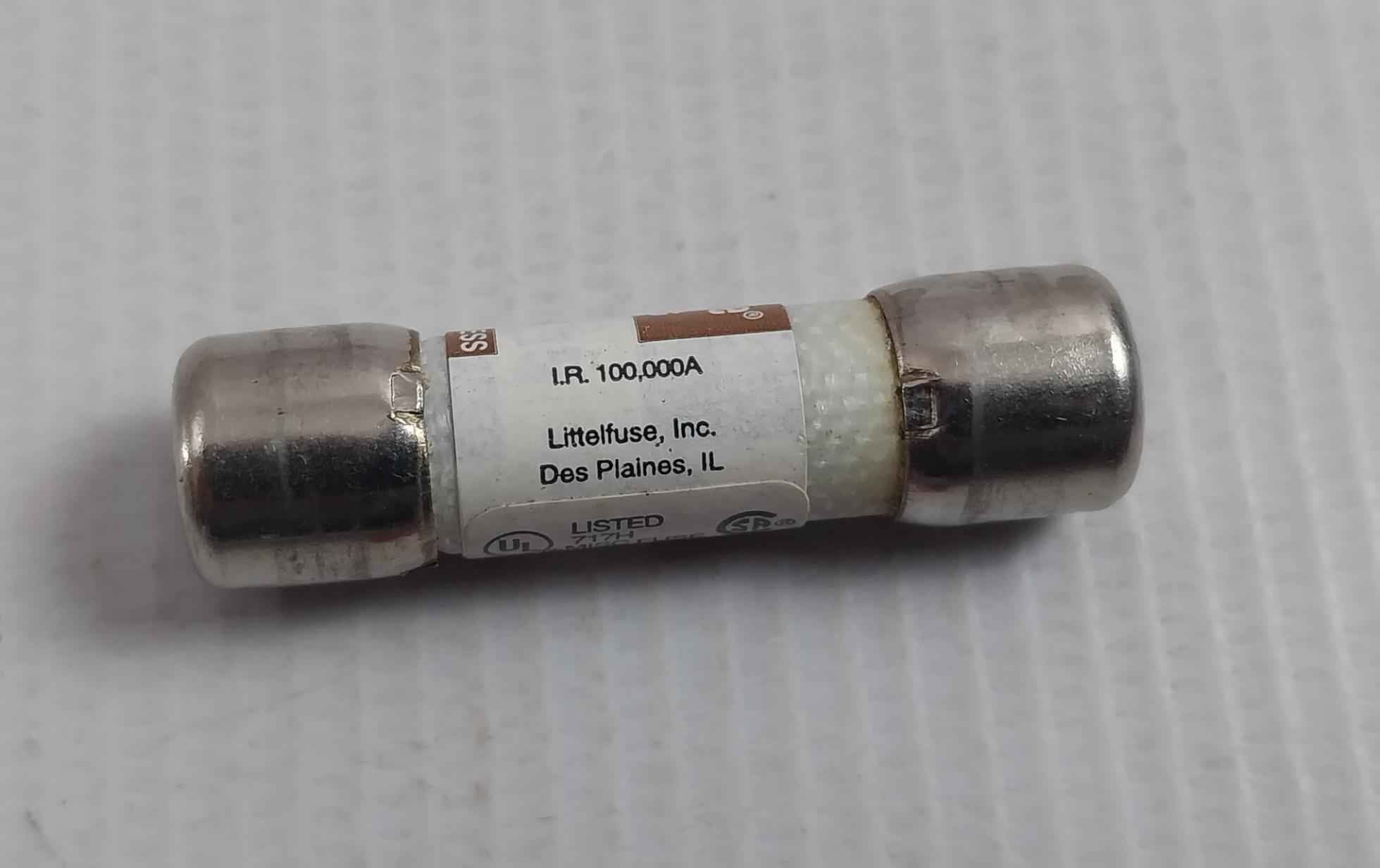 Lot of 10x Littelfuse Klk 15 Fast-acting Fuse 600 Vac/500 Vdc 100,000a