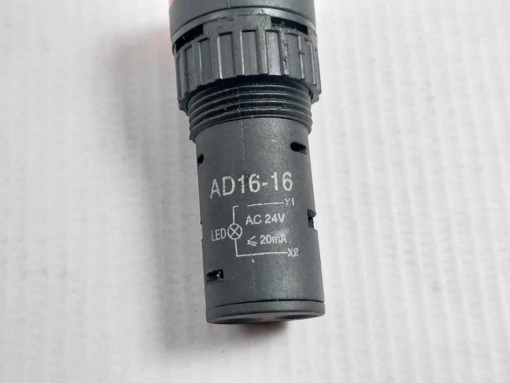 Lot of 2x Apo Ad16-16c Led Panel Indicator Pilot Lamp 24v