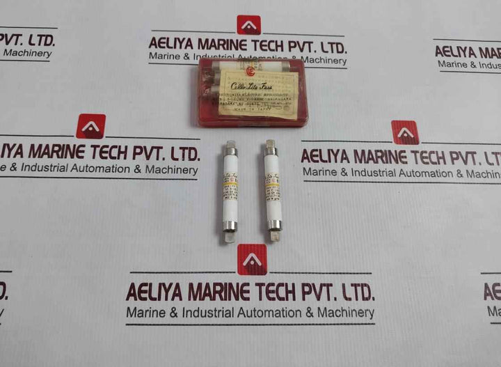 Lot of 5x Utsunomiya Electric Nc2 Cello-lite Fuse Ac 500v Dc 250v
