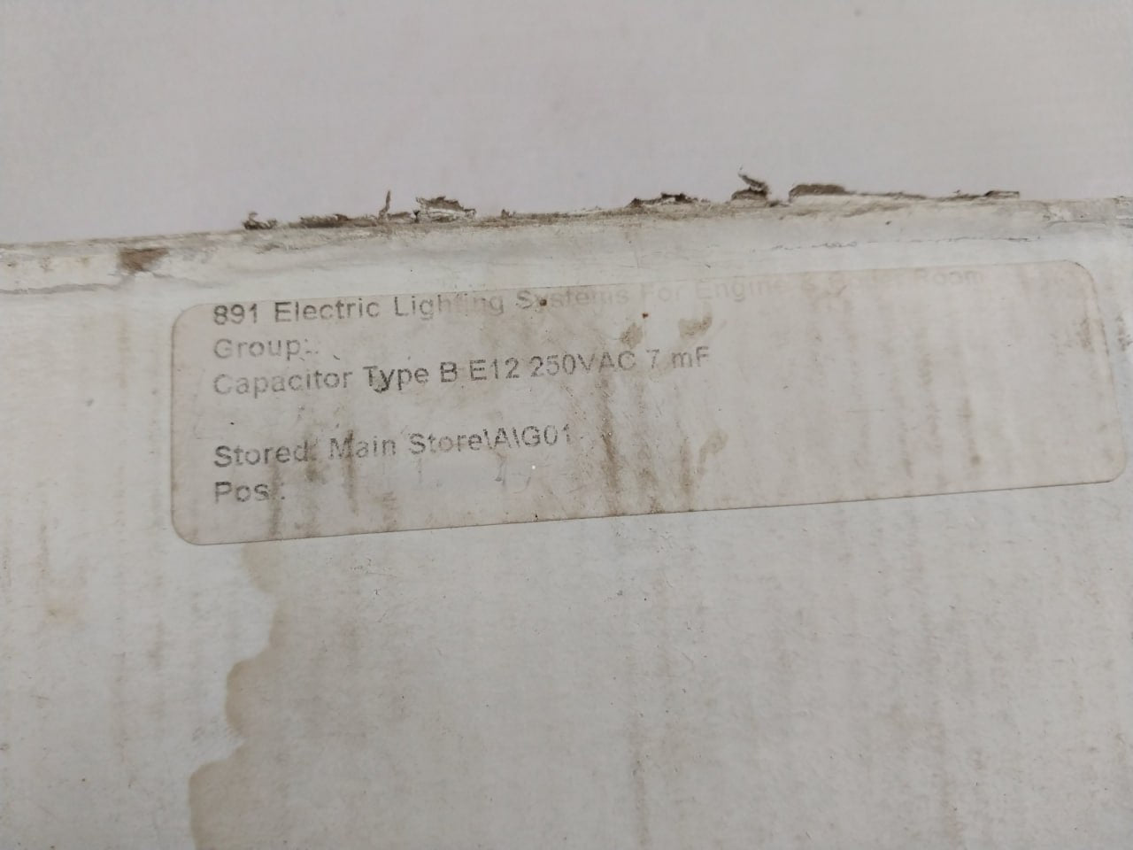 Lot Of 7X Vyhr Cbb60 Motor Capacitor B E12 250Vac 7 Mf