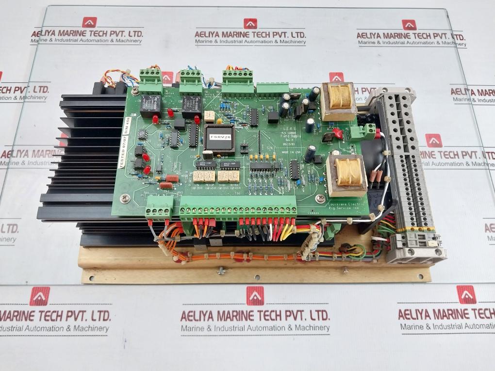 Louisiana Electric Static Reversing Digital Dc Motor Field Supply Module 170152
