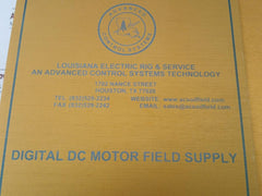 Digital Dc Motor Field Supply 4600X 170152 L.E.R.S. Static Reversing