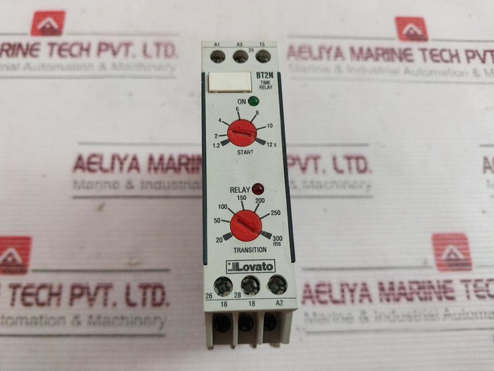 Lovato Bt2N 12S 110 Time Relay 24V Ac/Dc 50/60Hz