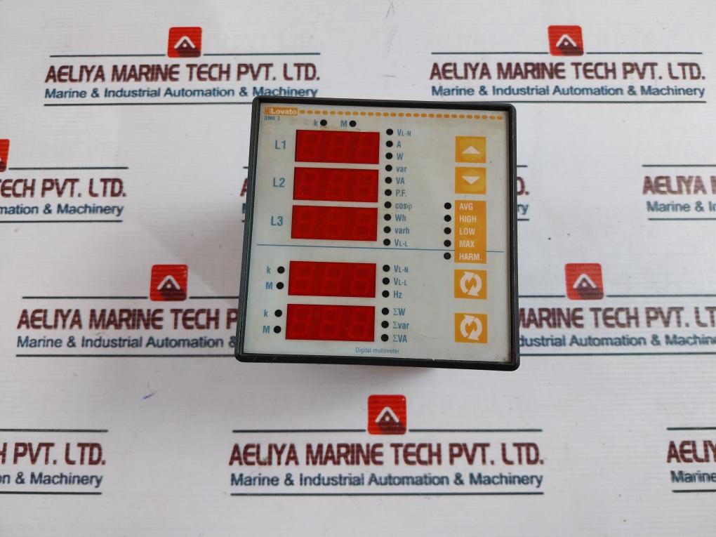 Lovato Dmk32 Digital Multimeter 100-690V